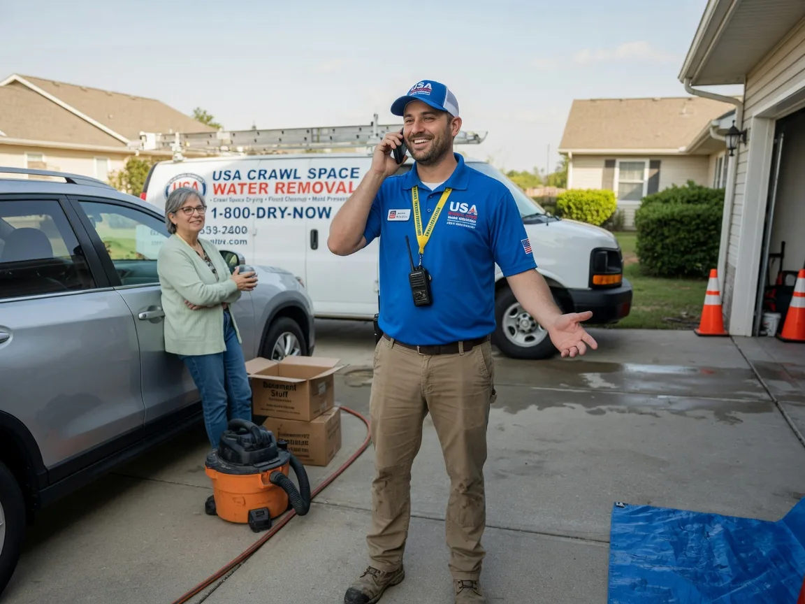 Crawl Space Water Removal Deerfield, OH FAQs
